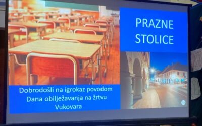 PRAZNE STOLICE – IGROKAZ POVODOM DANA SJEĆANJA NA ŽRTVE DOMOVINSKOG RATA 