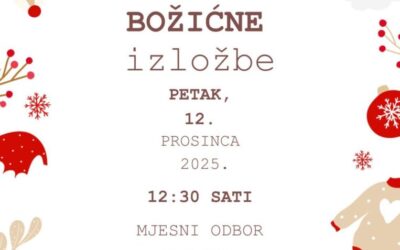 OTVORENJE BOŽIĆNE IZLOŽBE