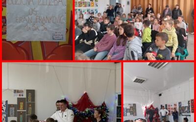 BOŽIĆNA IZLOŽBA DJEČJIH LIKOVNIH RADOVA U MJESNOM ODBORU DRENOVA