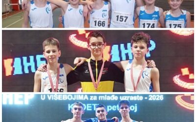 VELIKI USPJEH NAŠIH UČENIKA NA DVORANSKOM PRVENSTVU HRVATSKE U VIŠEBOJIMA