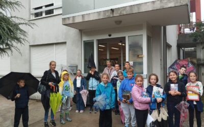 KNJIGE, ZNATIŽELJA I MALO MATEMATIKE – 3. C U GRADSKOJ KNJIŽNICI DRENOVA